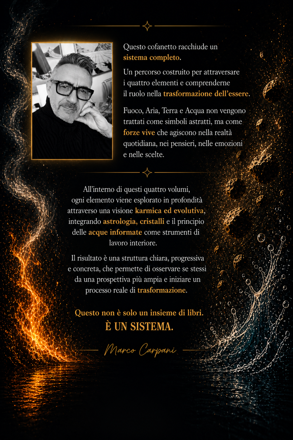 144 – COFANETTO ROSSO - Astrologia Karmica Elementale Evolutiva, Cristalli e Acque Informate - 4 Volumi - consegna in 10 giorni lavorativi